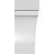 Ekena Millwork 5-in. W x 8-in. D x 12-in. H Merced Architectural Grade PVC Knee Brace BRCP05X08X12MRC - alternate 5
